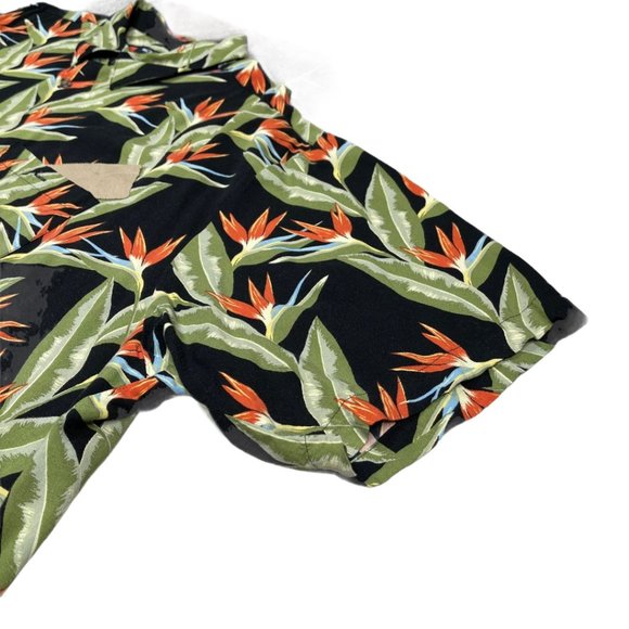 % Puritan Men's Floral Button Down Sz 3XL - Picture 3 of 10